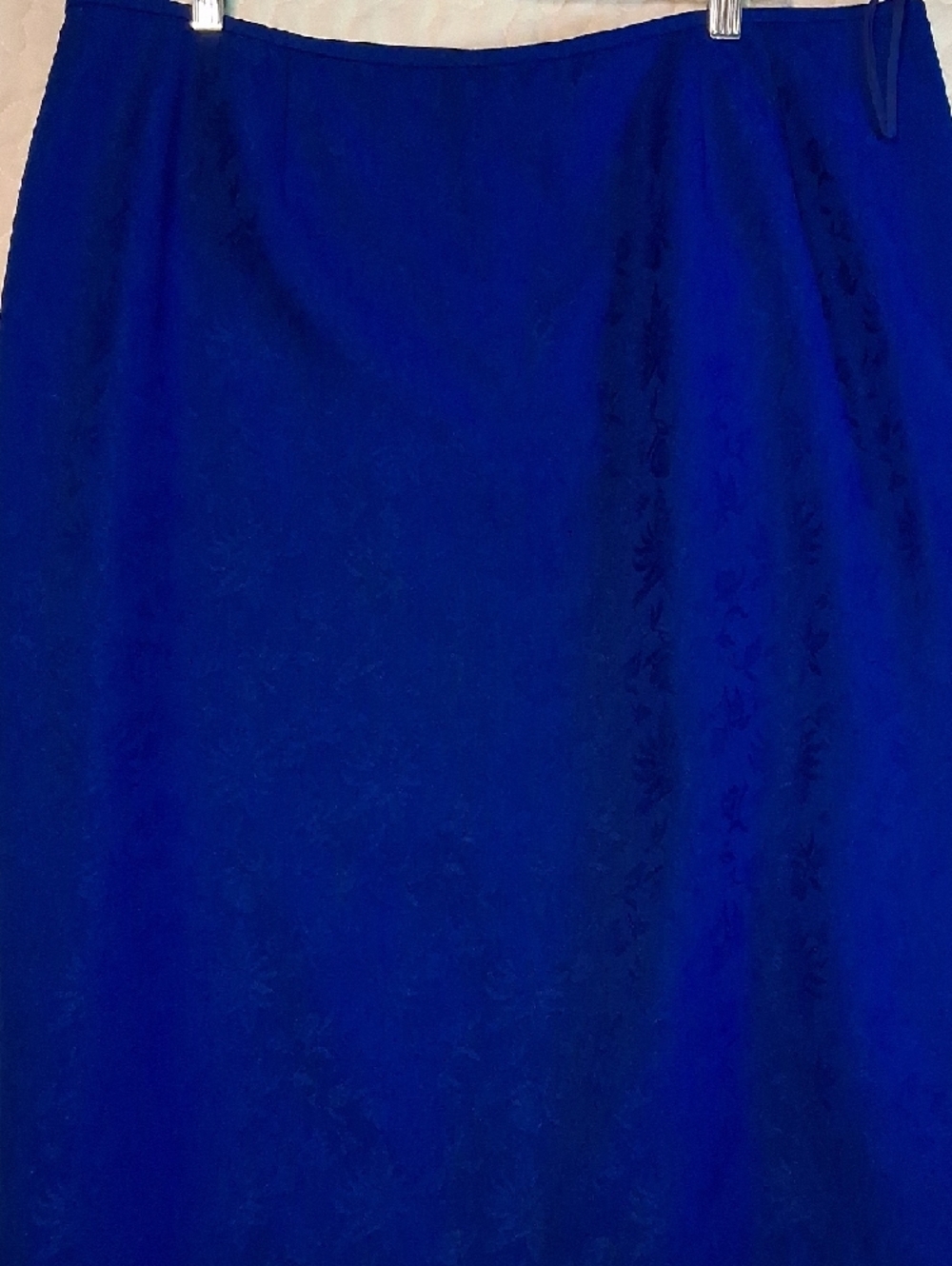 Le Suit Collection Bold Blue Jacket and Skirt Set Size 18,Business, Church, MofB - Picture 8 of 13